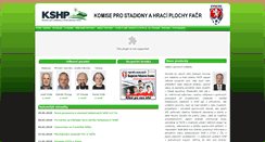 Desktop Screenshot of kshp.cz
